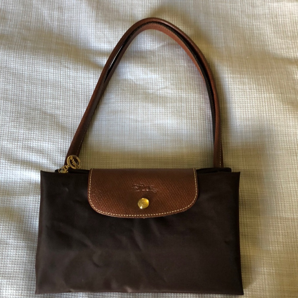 Brown Longchamp Tote Large Excellent